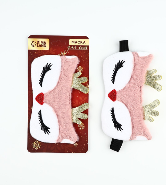 Изображение товара Маска для сна Sima-Land Олененок / 10477597