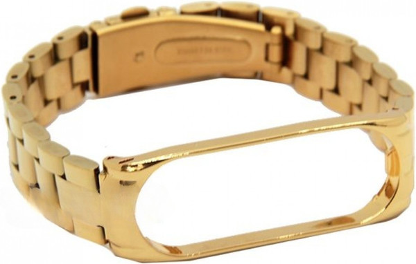 Изображение товара Ремешок для фитнес-трекера Rumi Heavy для Xiaomi Mi Band 3/Mi Band 4 (золотистый)