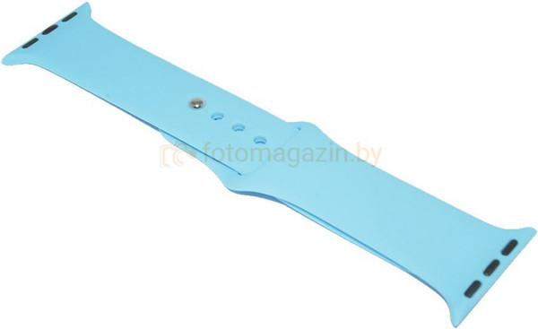 Ремешок для умных часов Rumi Sport Band для Apple Watch 42/44/45мм (голубой) — фото 3