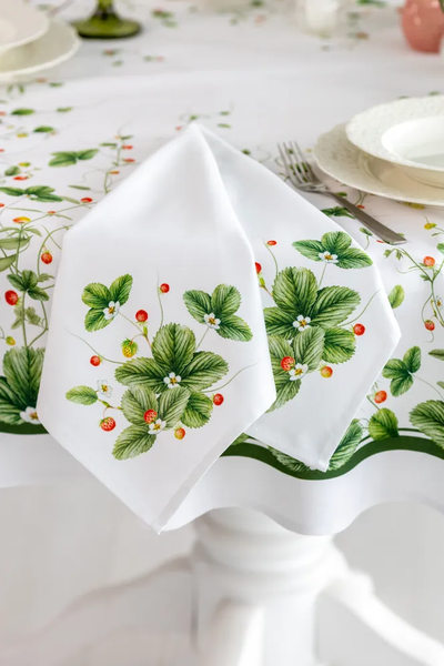 Изображение товара Набор сервировочных салфеток Listelle Set-4 Земляничная поляна 617501