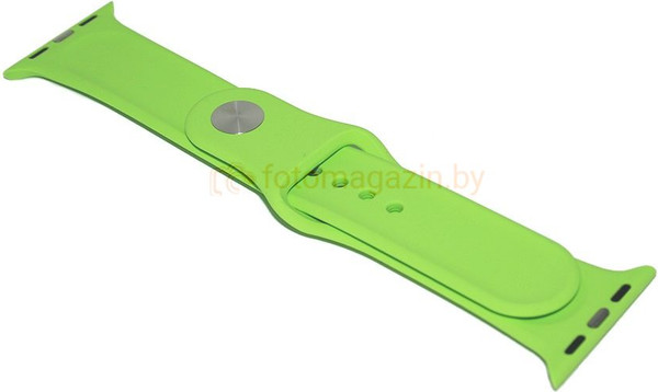 Ремешок для умных часов Rumi Sport Band для Apple Watch 42/44/45мм (зеленый) — фото 3