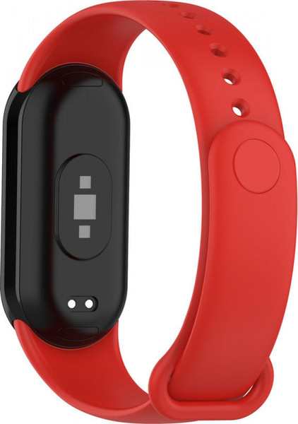 Изображение товара Ремешок для фитнес-трекера Rumi Силиконовый для Xiaomi Smart Band 8/9 (красный)