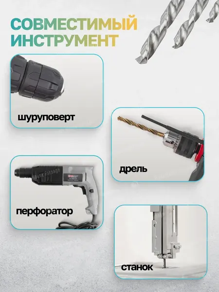 Изображение товара Набор сверл ILOforce IF-DBS08 (60702)