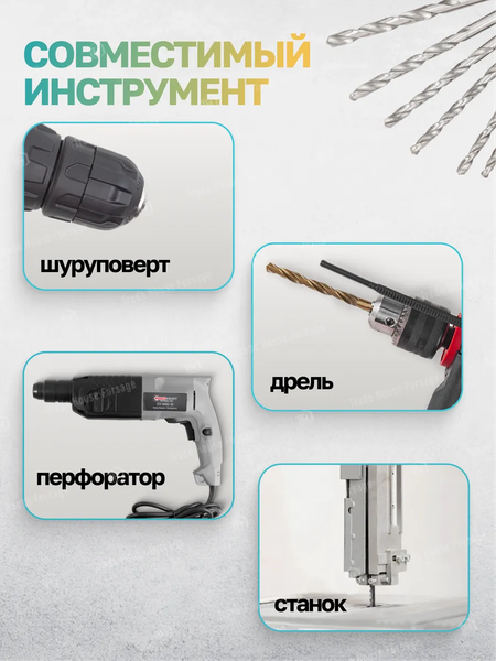 Изображение товара Набор сверл ILOforce 60 703 / IF-DBS13