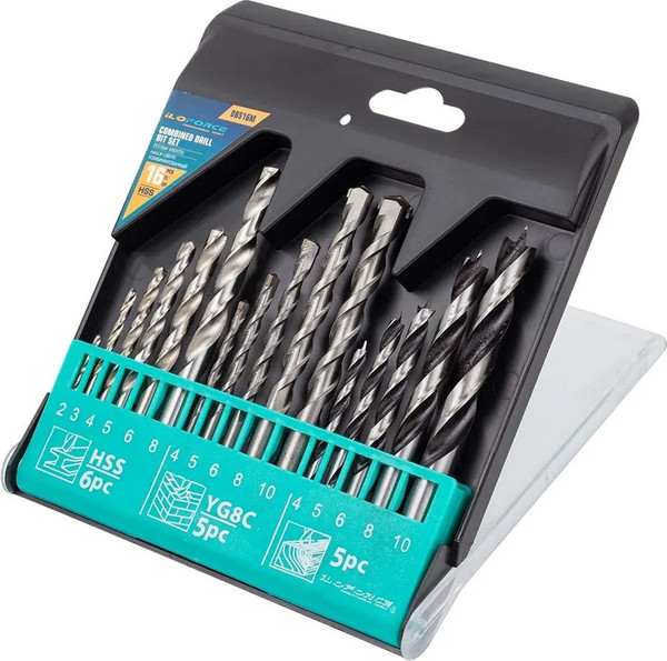 Изображение товара Набор сверл ILOforce 60 704 / IF-DBS16M