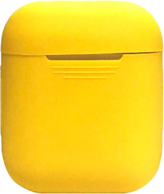 Изображение товара Чехол для наушников Rumi Силиконовый для Apple AirPods/AirPods 2 (желтый)