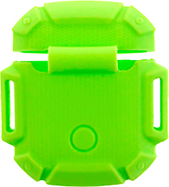 Изображение товара Чехол для наушников Rumi Противоударный силиконовый для Apple AirPods/AirPods 2 (салатовый)