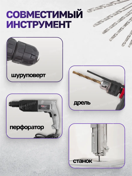 Изображение товара Набор сверл Megatools MT-DBS13 (60713)