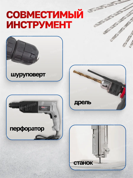 Изображение товара Набор сверл Yataforce YF-DBS13 (60726)