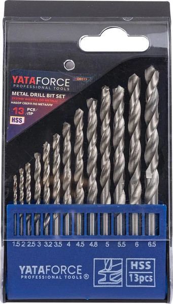 Изображение товара Набор сверл Yataforce YF-DBS13 (60726)