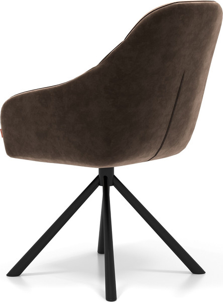 Изображение товара Стул Памир Босс F31 поворотный (коричневый/черная опора)