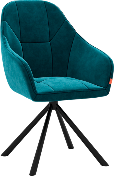 Изображение товара Стул Памир Босс F77 поворотный (синий/черная опора)