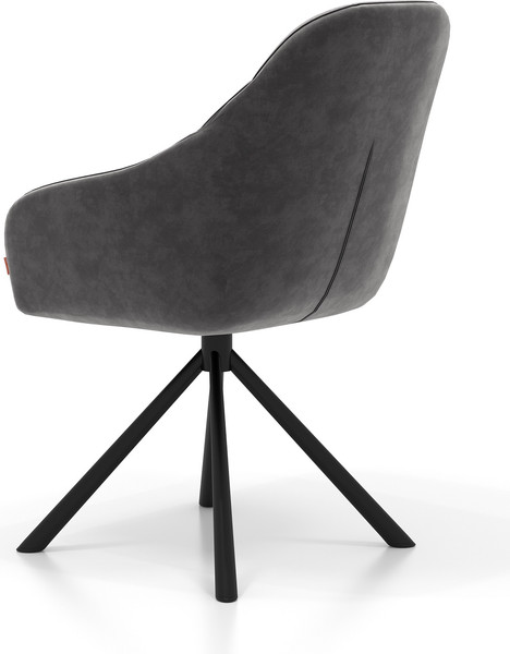 Изображение товара Стул Памир Босс F83 поворотный (серый/черная опора)