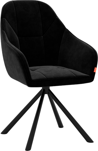 Изображение товара Стул Памир Босс F90 поворотный (черный/черная опора)