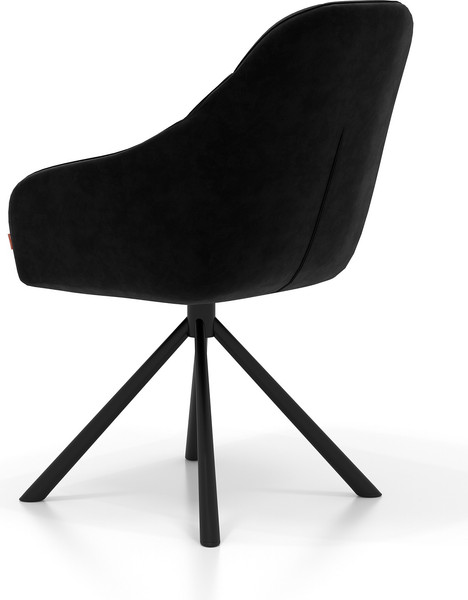 Изображение товара Стул Памир Босс F90 поворотный (черный/черная опора)