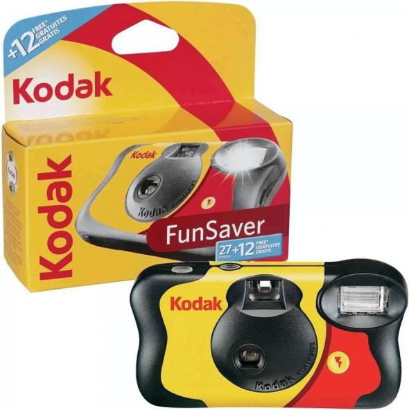 Изображение товара Фотоаппарат одноразовый Kodak FunSaver 39 кадров