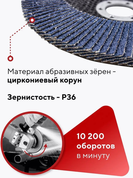 Изображение товара Шлифовальный круг Forsage 49 657 / F-FD636G