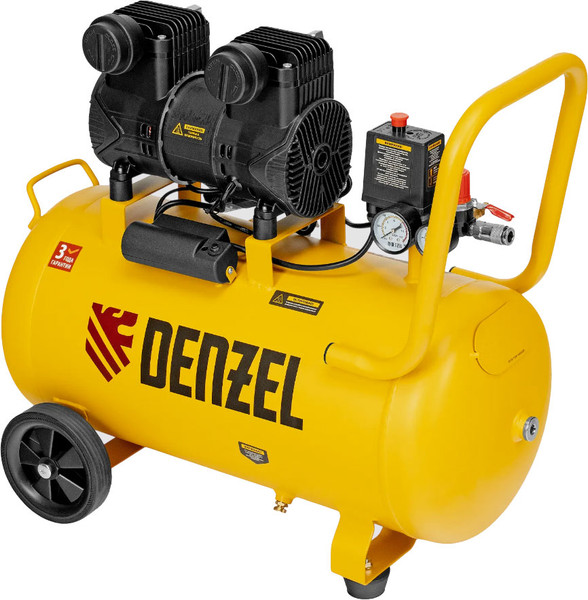 Изображение товара Воздушный компрессор Denzel DLP-1500/50 / 58143