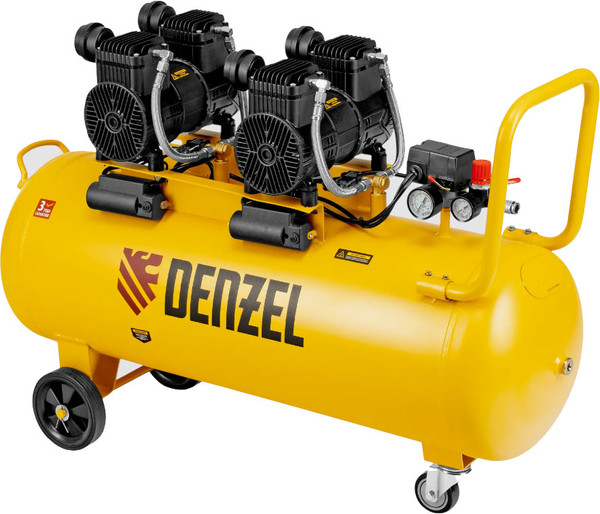 Изображение товара Воздушный компрессор Denzel DLP-3000/100 / 58145