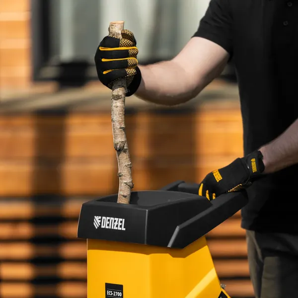 Изображение товара Садовый измельчитель электрический Denzel ECS-2700 / 59702