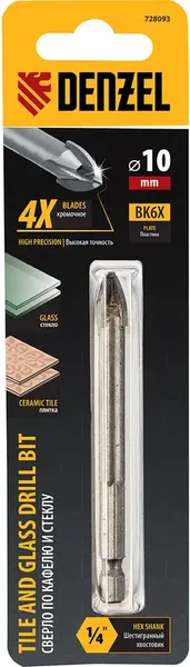 Изображение товара Сверло Denzel 728093