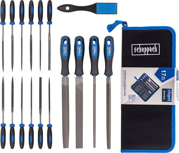 Изображение товара Набор напильников Scheppach 60 325 / Sch-5056W (17шт)