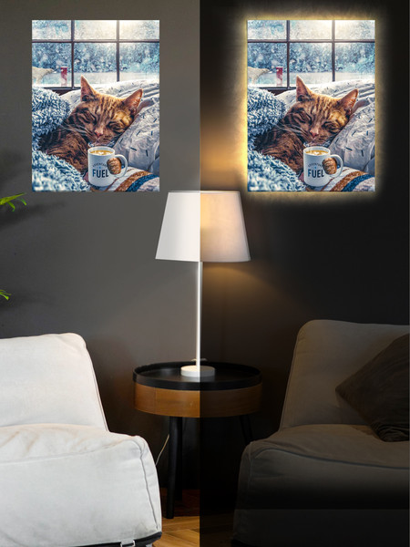 Изображение товара Картина по номерам Молли Морозное утро 40x50 / LHR0008