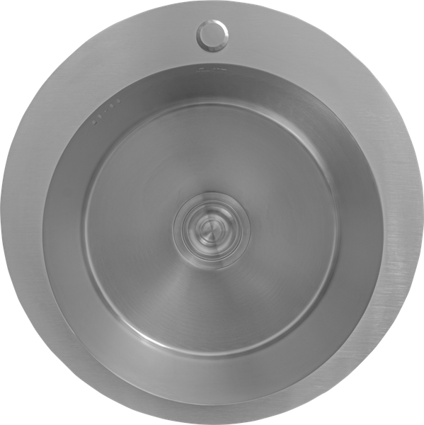 Изображение товара Мойка кухонная Astir Satin 50x50R (с сифоном, дозатором и коландером)