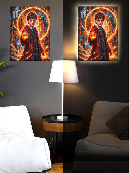 Изображение товара Картина по номерам Молли Гарри поттер 40x50 / LHR0021