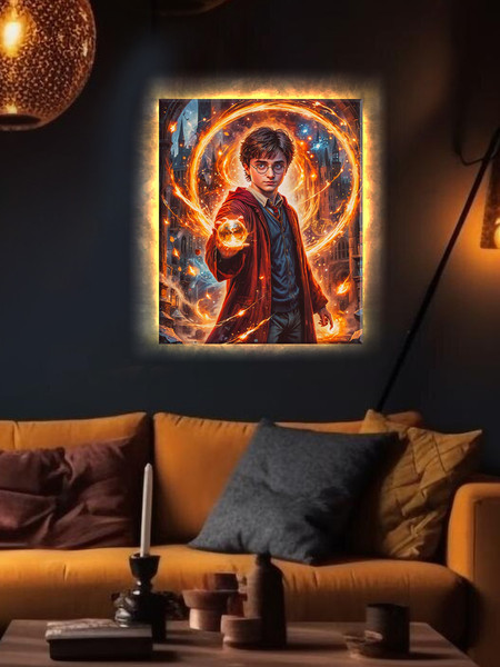 Изображение товара Картина по номерам Молли Гарри поттер 40x50 / LHR0021