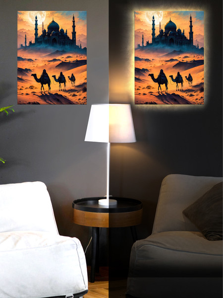 Изображение товара Картина по номерам Молли Арабская ночь 40x50 / LHR0028