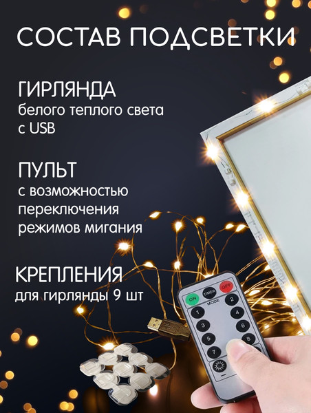 Изображение товара Картина по номерам Молли Бабочка монарх в ромашках 40x50 / LHR0029