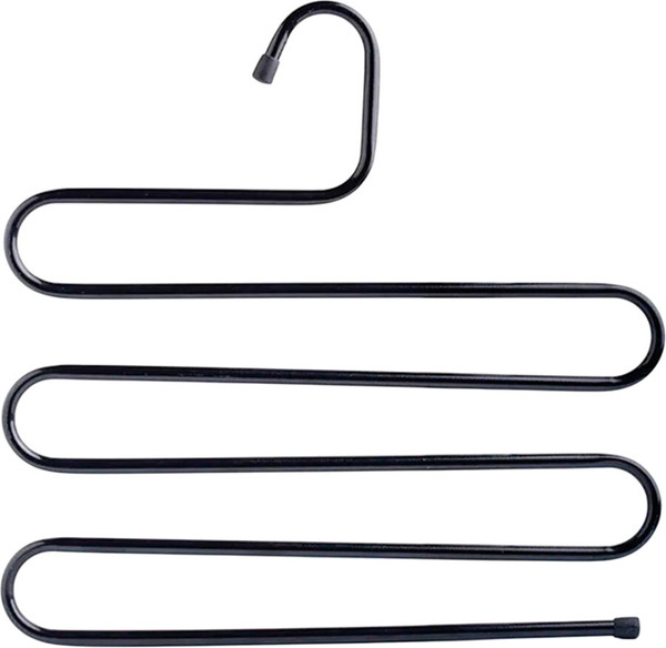 Изображение товара Набор металлических вешалок-плечиков Brabix 608464 (2шт, черный)