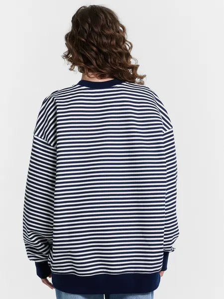 Изображение товара Свитшот Mark Formelle 122919/1 (р.176/182-84/88, бело-синяя полоска)