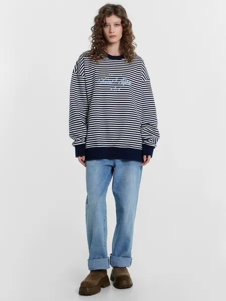 Изображение товара Свитшот Mark Formelle 122919/1 (р.176/182-84/88, бело-синяя полоска)