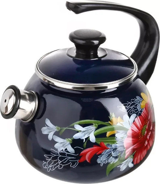 Изображение товара Чайник со свистком КМЗ 43604-102/6-У4Кр (коричневый)