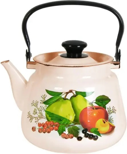 Изображение товара Чайник КМЗ С декором 43504-132/6СлСД (слоновая кость)