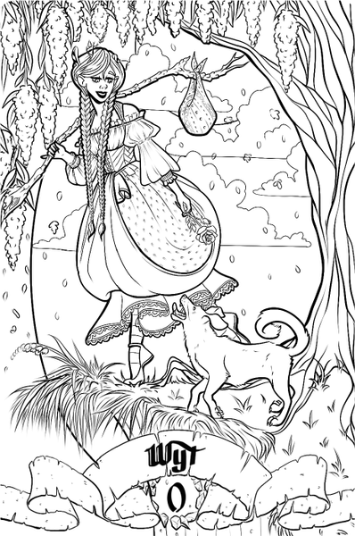 Изображение товара Гадальные карты АСТ Темное Таро. Колода карт для раскрашивания (9785171565923 Устинова А.О.)