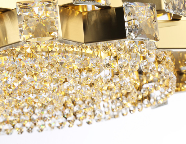 Изображение товара Люстра Ambrella LH41003/12 BS/CL (латунь/прозрачный)