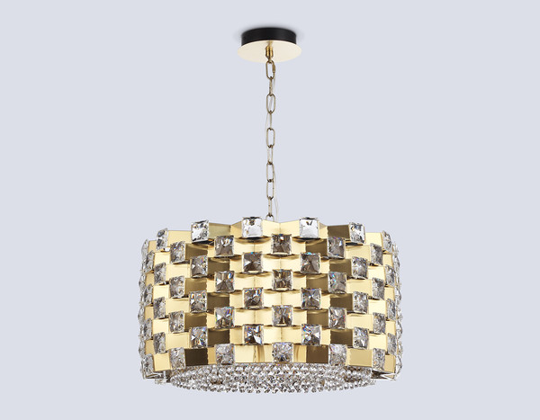 Изображение товара Люстра Ambrella LH41003/12 BS/CL (латунь/прозрачный)