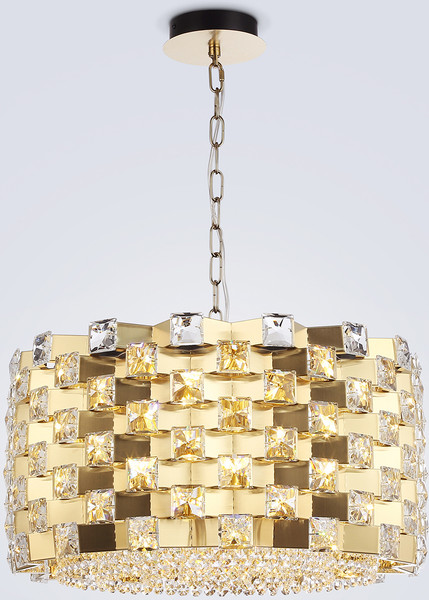 Изображение товара Люстра Ambrella LH41003/12 BS/CL (латунь/прозрачный)