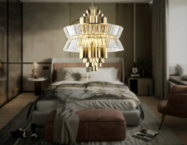 Изображение товара Люстра Ambrella LH41023/18 BS/CL (латунь/прозрачный)