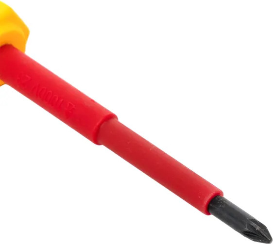 Изображение товара Отвертка EKF Master PZ1x80мм 1000В / pz-1-80-mas-in