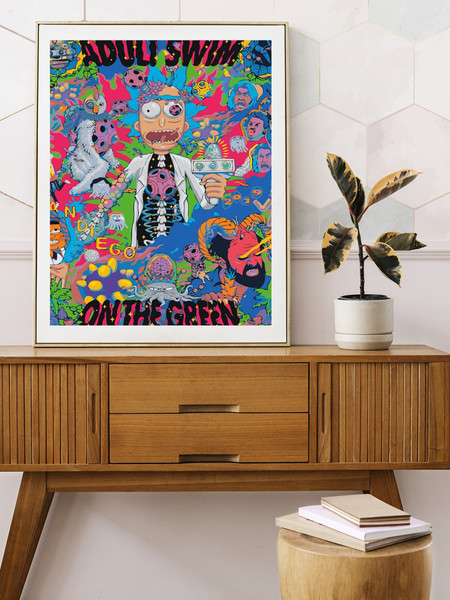 Изображение товара Картина по номерам Молли Rick and Morty Рик и Морти 40x50 / HR0241