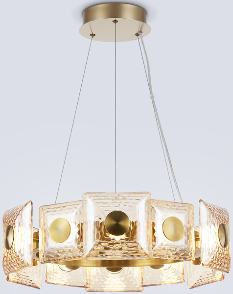 Изображение товара Люстра Ambrella LH31021 BS/TI (латунь/янтарь)