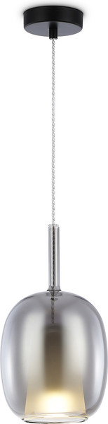 Изображение товара Потолочный светильник Ambrella LH11123 BK/WH/SM (черный/белый/дымчатый)