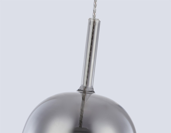 Изображение товара Потолочный светильник Ambrella LH11123 BK/WH/SM (черный/белый/дымчатый)