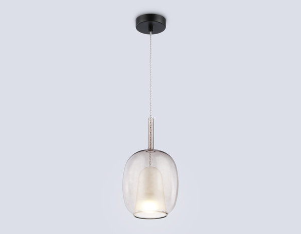 Изображение товара Потолочный светильник Ambrella LH11125 BK/WH/TI (черный/белый/янтарь)