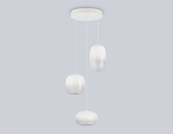 Изображение товара Люстра Ambrella LH11096/3 WH/FR (белый/белый матовый)