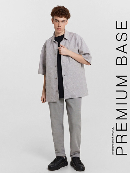 Изображение товара Штаны Mark Formelle 181258 (р.82-170/176, двухцветный серый)